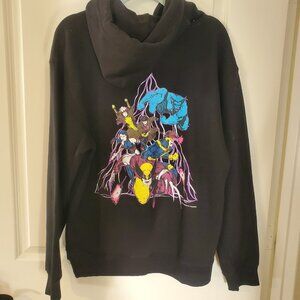 NWT HUF x X-Men Marvel Triple Triangle TT Black hoodie pullover mens M sweater